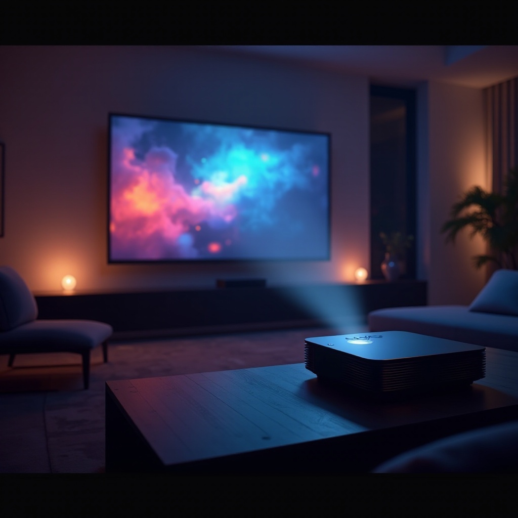جهاز عرض 4K مع رؤية دولبي