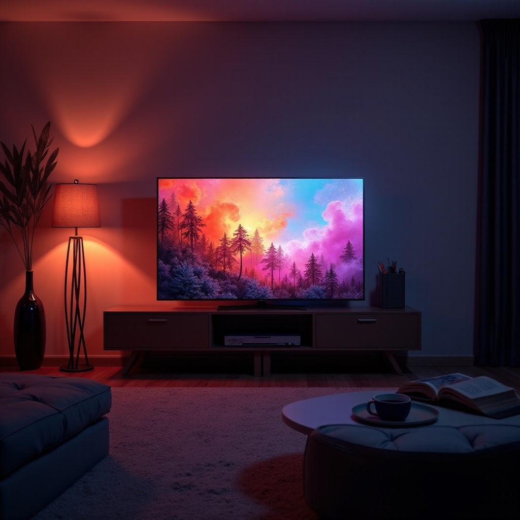 การตั้งค่าภาพสีที่ดีที่สุดของทีวี