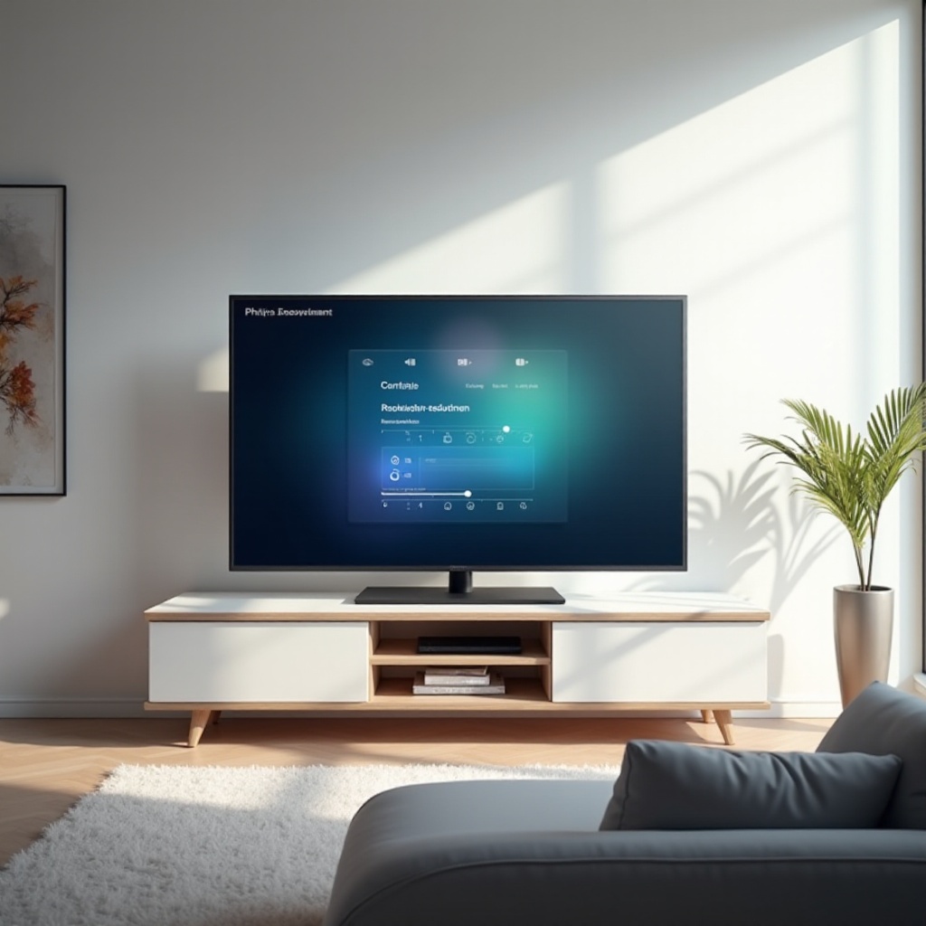 pakibago ang resolution ng pinagmulan ng philips tv