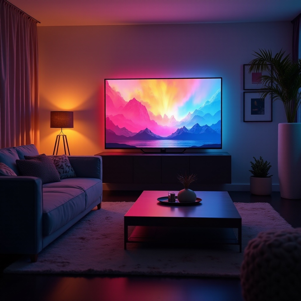 pengaturan gambar tv terbaik warna