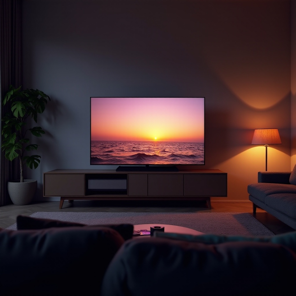 melhores configurações de cor para imagem de TV