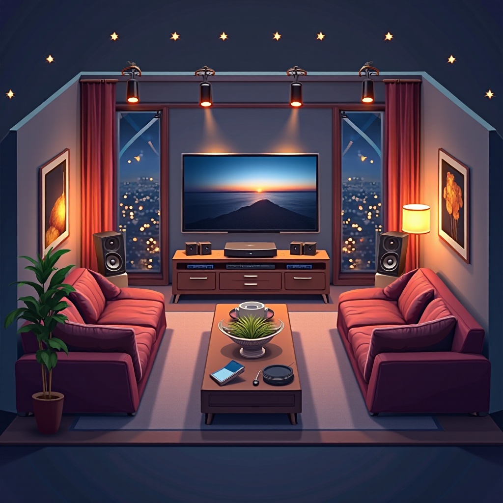 5.1 surround sound speaker setup