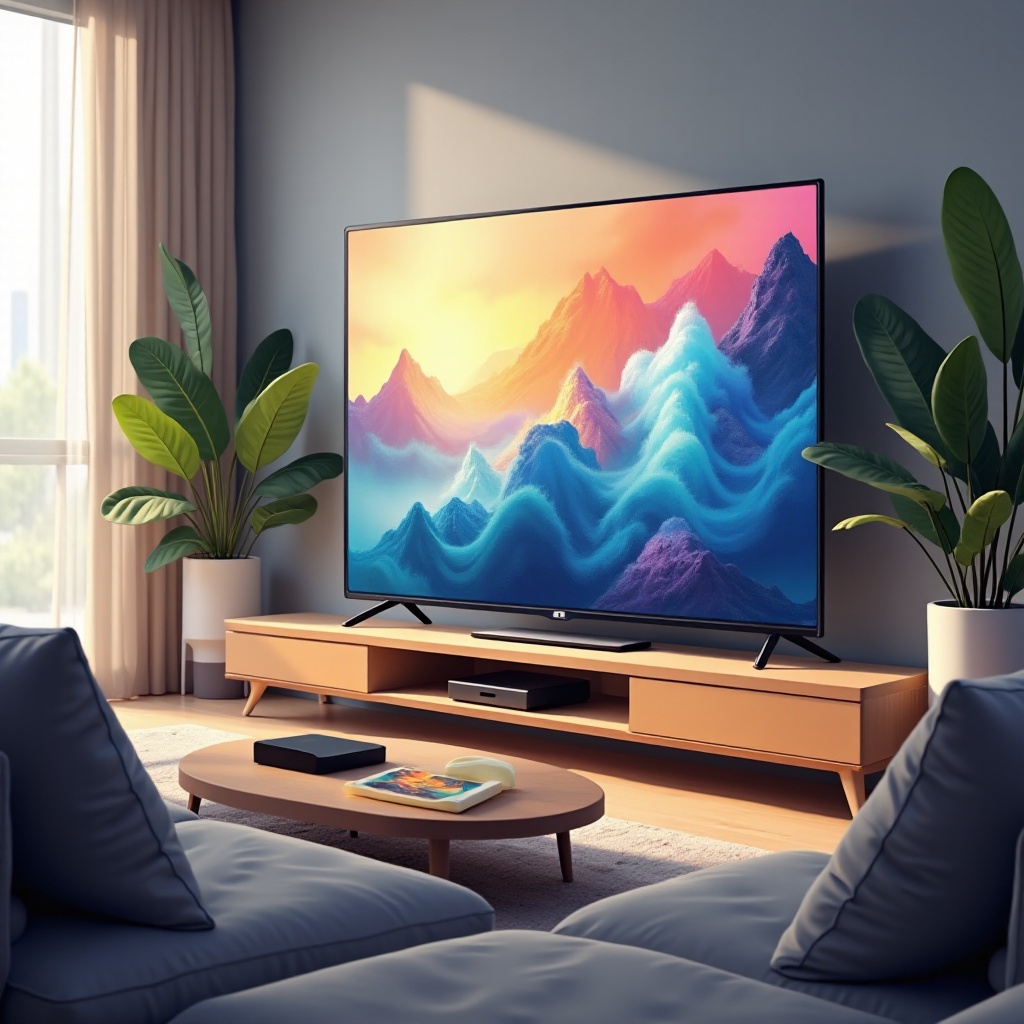 calibração apple tv