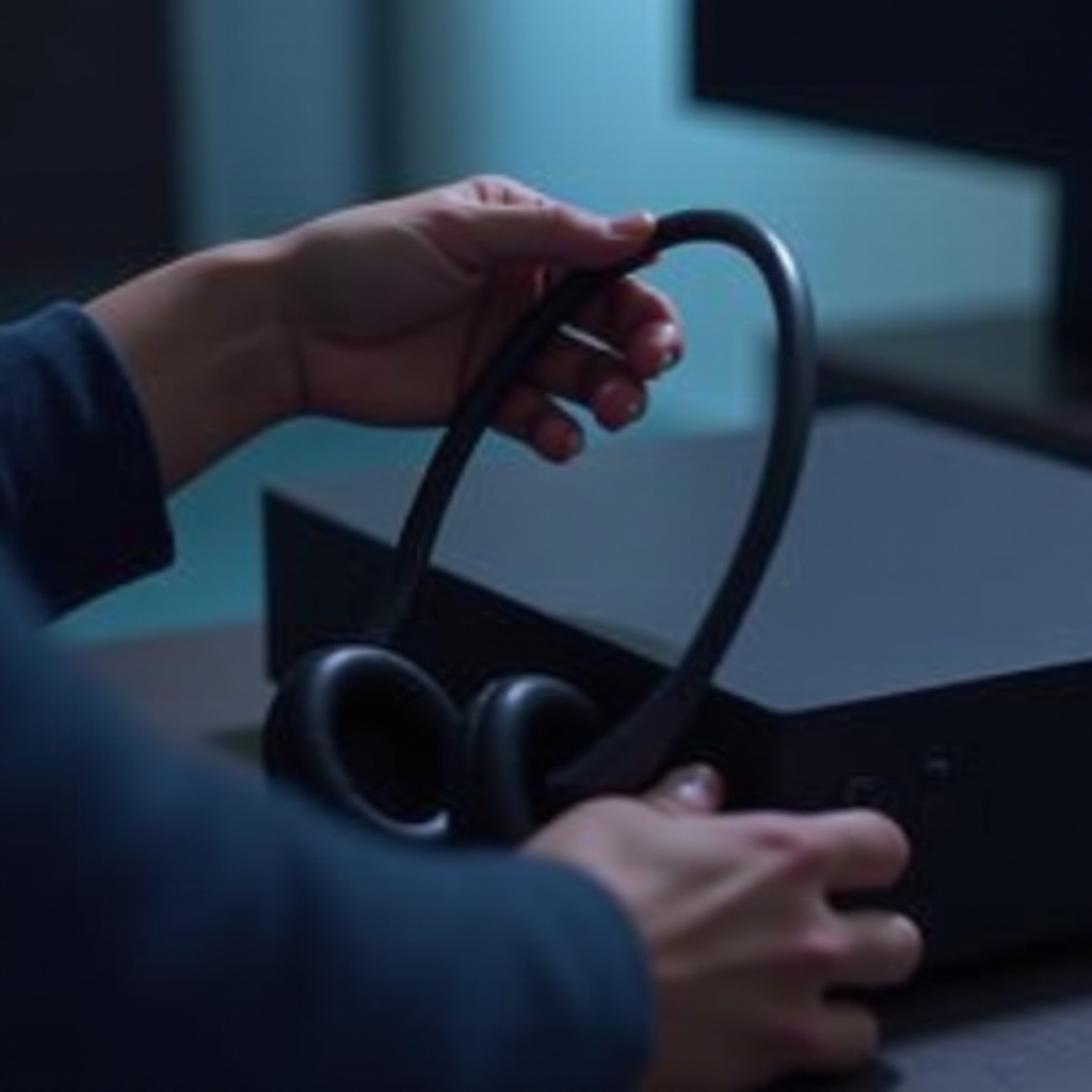 cara menghubungkan headphone ke xbox series x
