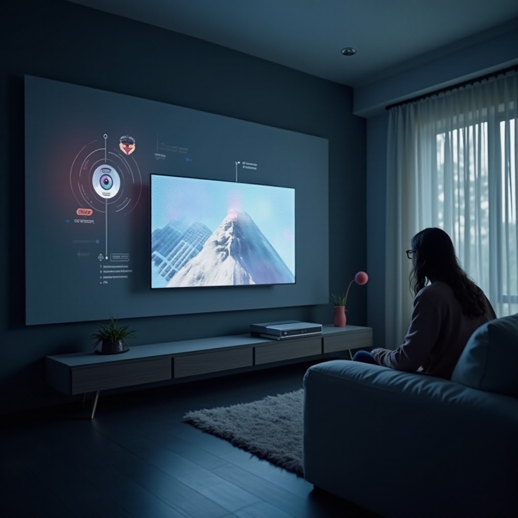 هل تحتوي أجهزة التلفاز على كاميرات