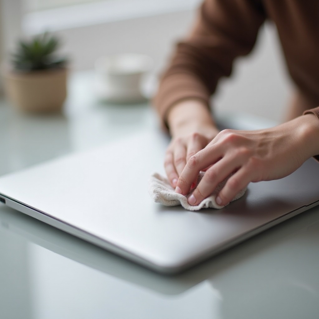 cara menghilangkan perekat stiker dari laptop