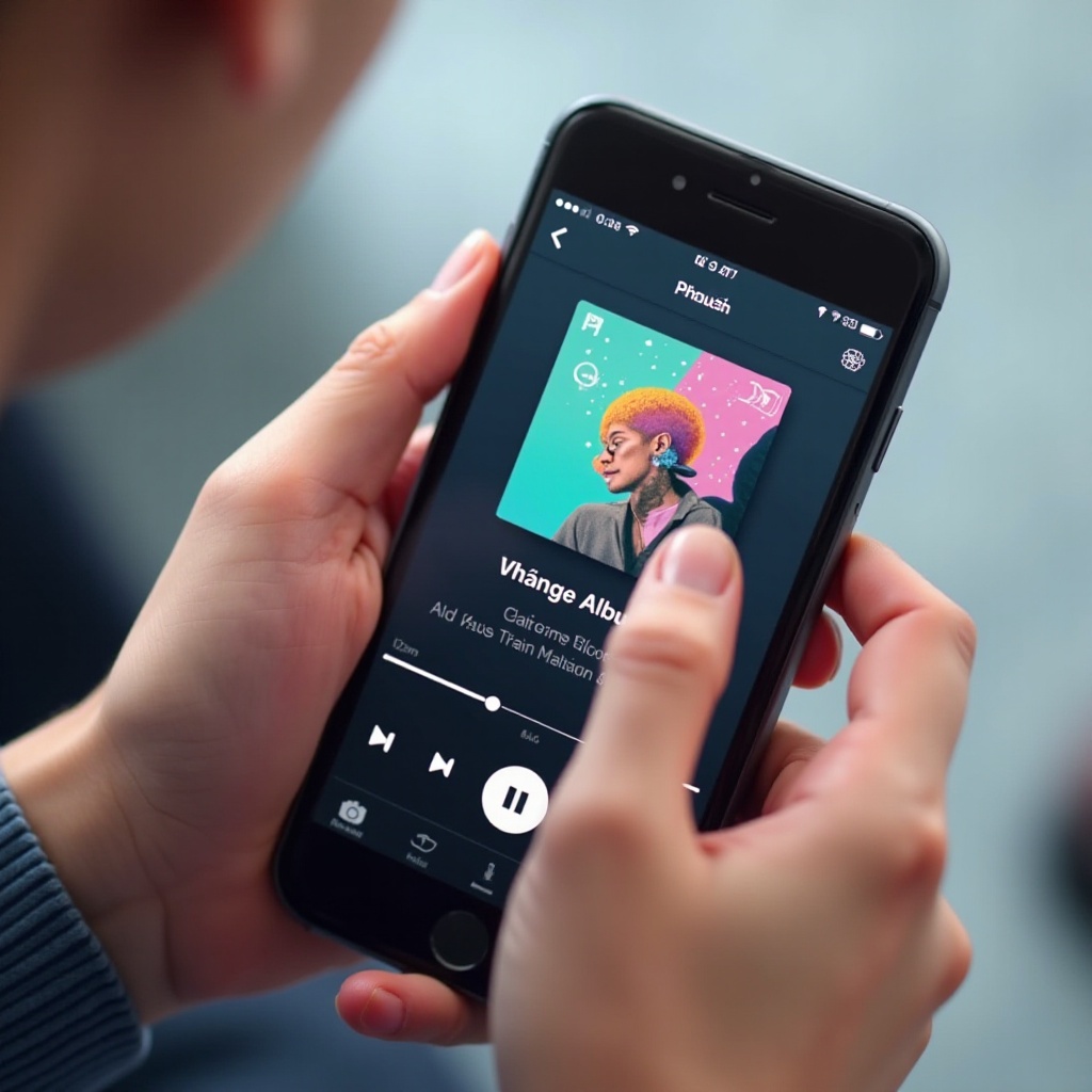 kung paano baguhin ang pabalat ng album sa iphone
