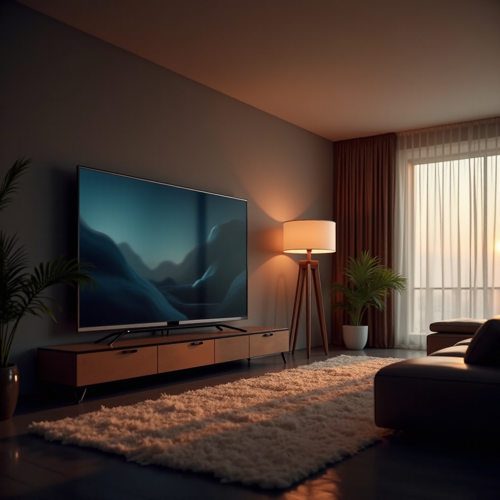 o que a tv curva faz