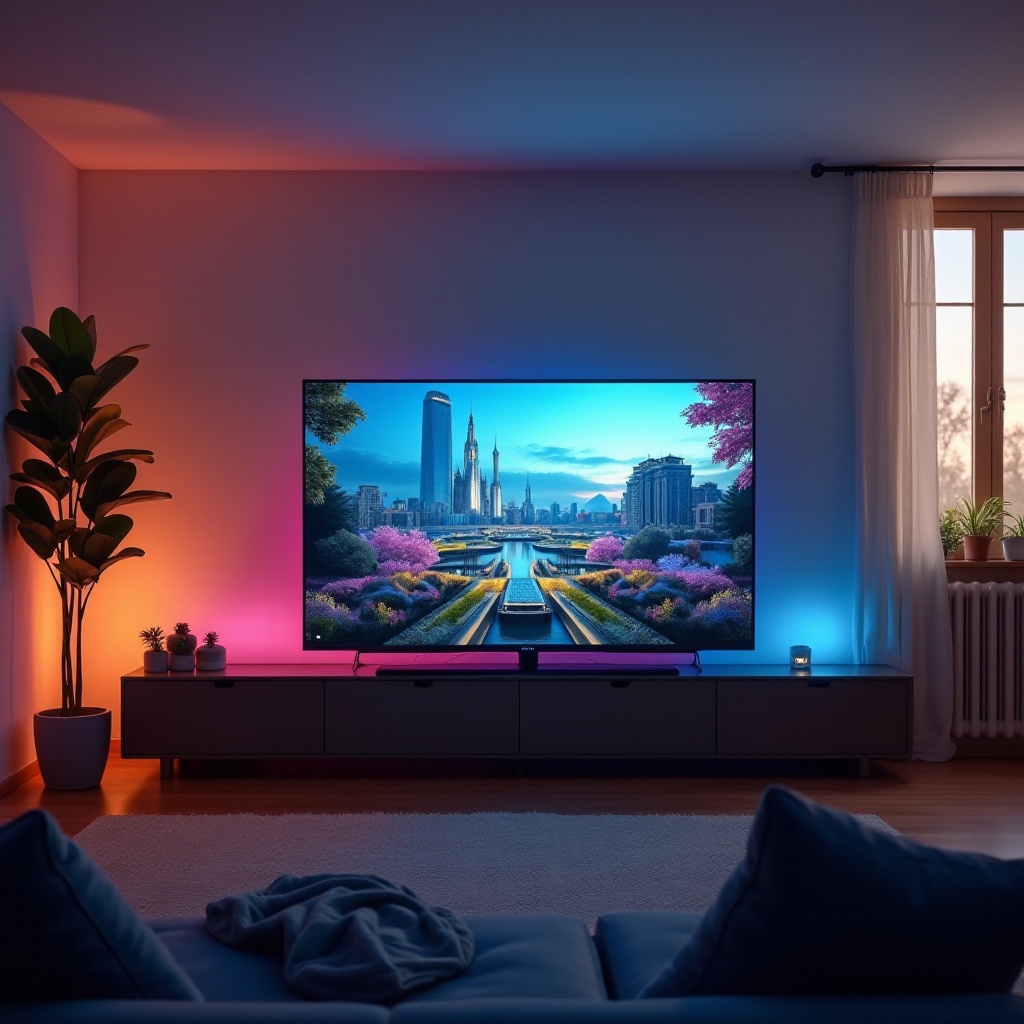 melhores configurações de imagem para TV TCL Roku