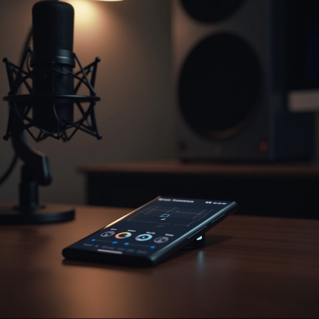 como gravar apenas áudio no Android