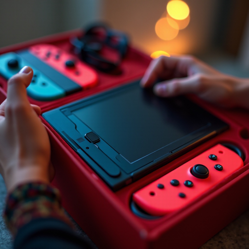 นินเทนโดสวิตช์มีอะไรอยู่ในกล่อง