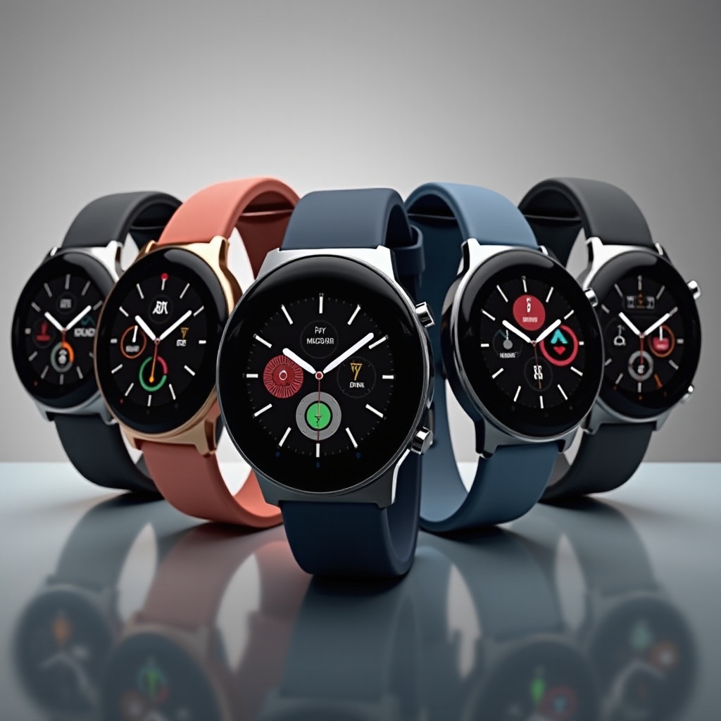 jam tangan pintar bundar terbaik